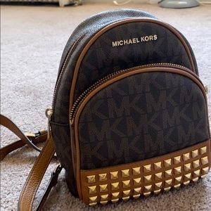 Authentic Micheal Kors mini backpack